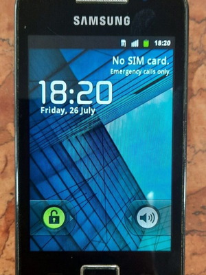 Samsung Galaxy Ace S5830 Mini-Sim phone like new with extra cover