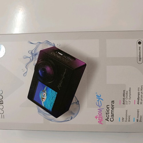 Egoboo X Maui And Sons Action Camera new 4K Ultra HD with waterproof case
