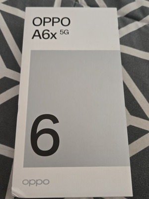 Oppo A6x 5G smartphone new, 4G, 128GB, dual SIM, black purple