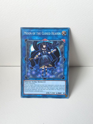 Moon of the Closed Heaven Yu-Gi-Oh! Card like new