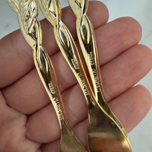 Vintage dessert forks set of 12, new