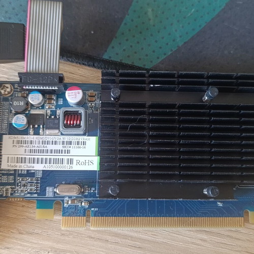 ATI HD 5450 graphics card used