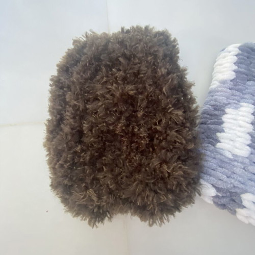 Handmade knitted book cover like new