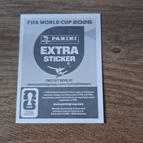 Panini Extra Sticker Kylian Mbappé new