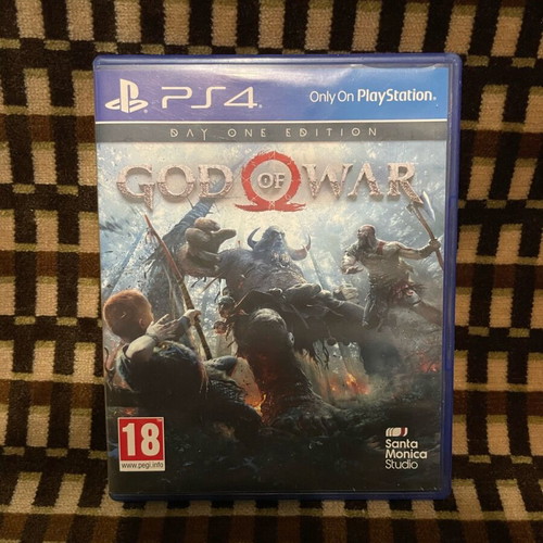 God of War PS4 Day One in like new condition