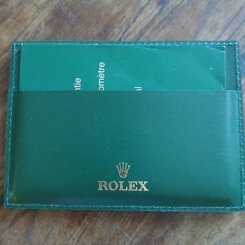 Rolex watch warranty like new
