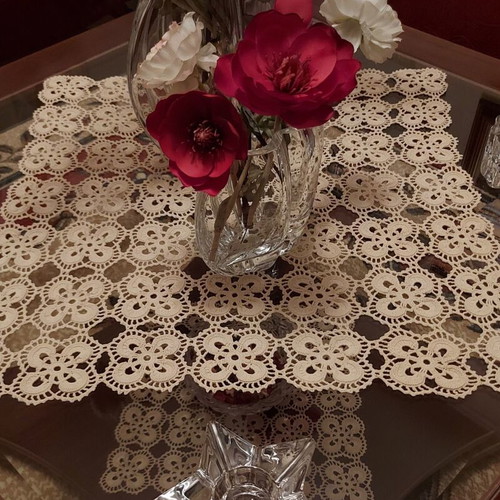 Glass star-shaped candlestick new