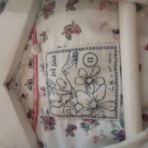 Fat Face women's shirt like new, colorful with floral pattern
