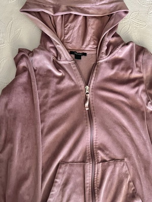 Esmara velvet maternity tracksuit set pink with black pregnancy leggings gift used