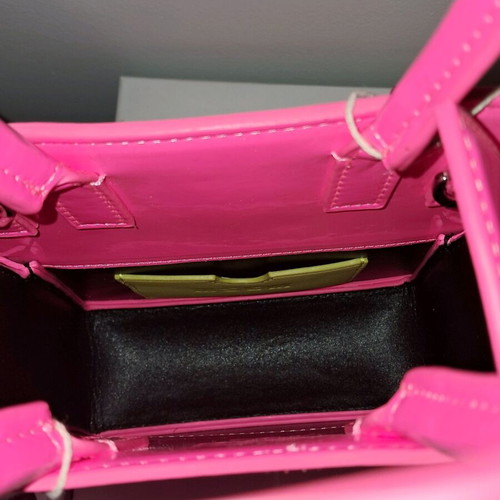 MSGM Tote Bag new, fuchsia synthetic material