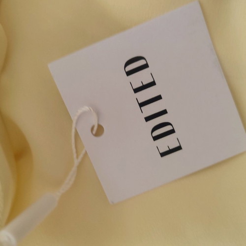 Edited pastel skirt medium satin new yellow