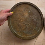 Copper trays, set of two