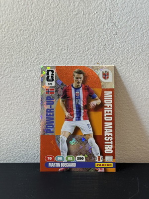 Martin Odegaard Power Up card Panini 2026 World Cup new