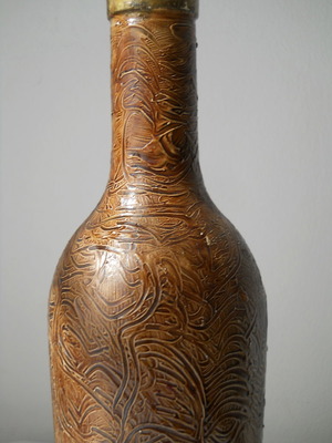 Bottle from collection used, height 30cm