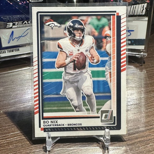 2025 Panini Donruss Card #39 Bo Nix Denver Broncos QB new