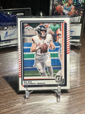 2025 Panini Donruss Card #39 Bo Nix Denver Broncos QB new