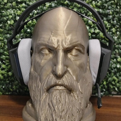 Kratos God of War 3D Printed Headset Stand new