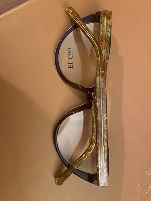 El Gio authentic glasses new, brown