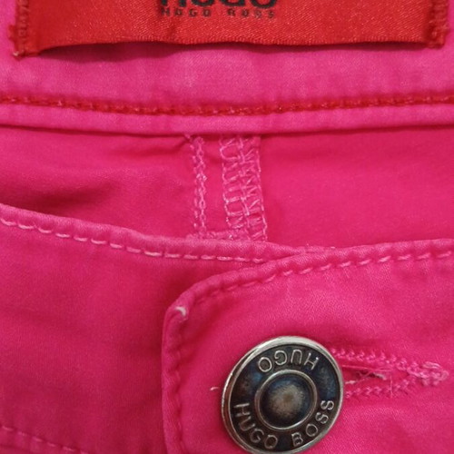 Hugo Boss women's pants used, pink, elastic, size XS