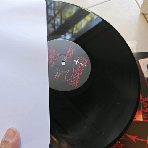 Possessed Seven Churches βινύλιο μεταχειρισμένο, LP, reissue, gatefold