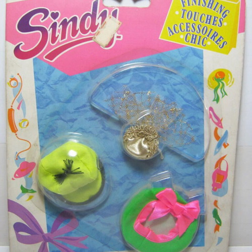 Hasbro Sindy Finishing Touches Accessories 1989 brand new