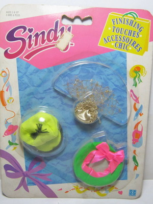 Hasbro Sindy Finishing Touches Accessories 1989 brand new