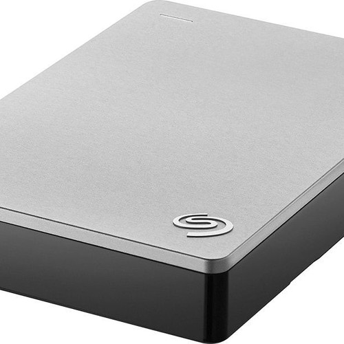Seagate Backup Plus 4TB external hard drive, silver