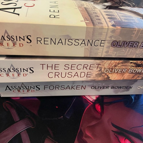 Assassin’s Creed Collection 3 Official Novels by Oliver Bowden like new, English