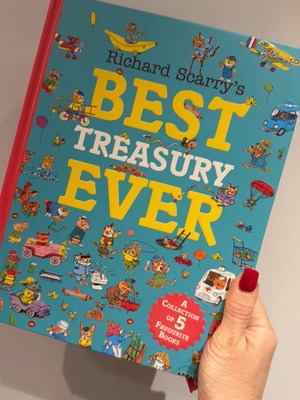 Richard Scarry’s Best Treasury Ever children’s book new in English