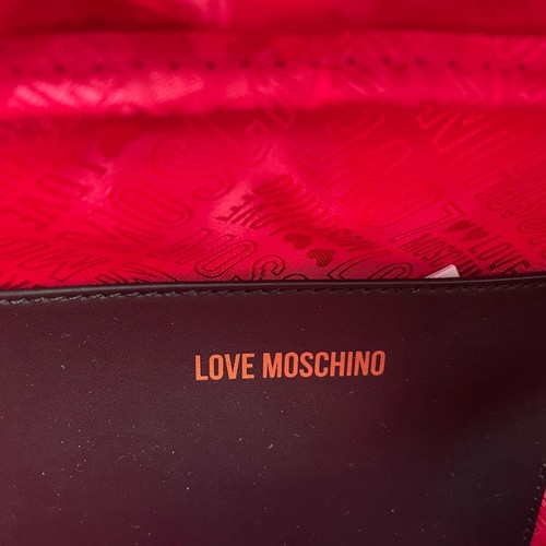 Love Moschino waist bag new, black and red