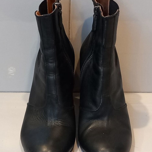 Med Winds black ankle boots used, size 38, 8.5 cm heel