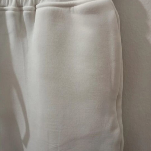 Sweatpants fleece new, size S, white