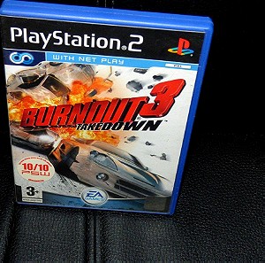 Burnout 3 Takedown PLAYSTATION 2 COMPLETE
