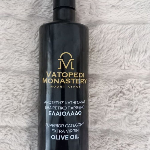 Vatopedi Monastery extra virgin olive oil 750ml new