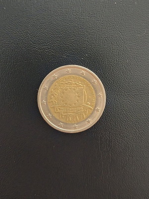 2€ Coin Germany 2015 like new, 30th Anniversary of EU Flag