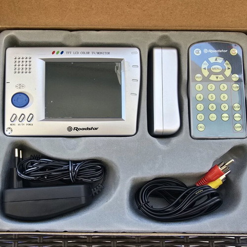 Roadstar LCD-3500K/S AV TV Monitor new, collectible