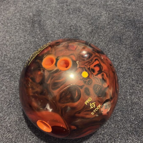 Bowling ball like new with holes