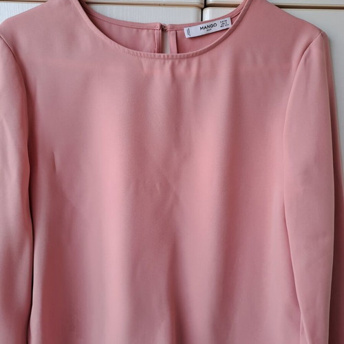Mango blouse pink like new, size S