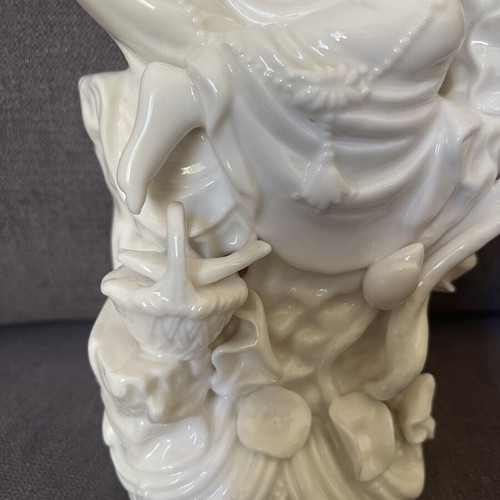 Vintage GuanYin White Porcelain Goddess used