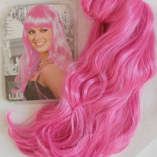 Wig new, pink