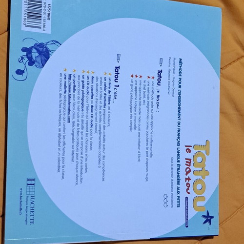 Tatou le matou 1 (Livre de l'élève) educational book new, French