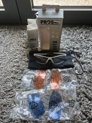 Pro Speed 2 cycling glasses used with replacement lenses