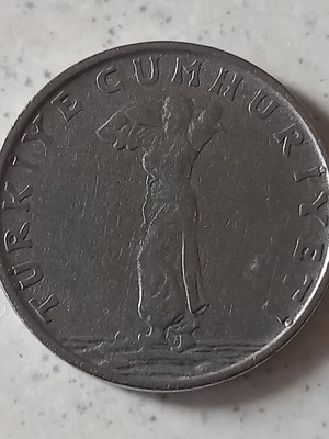 Turkey 25 Kurus used, 1959
