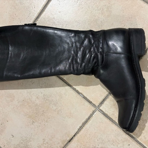 Nak black boots used, size 39