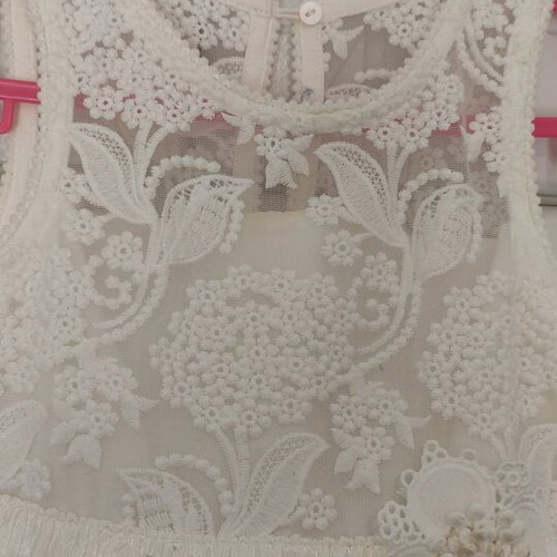 Abel & Lula dress 5 years+ like new, white lace