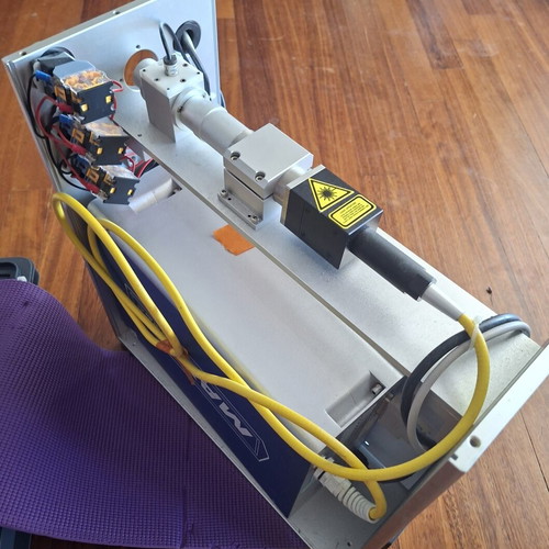 Desktop Optical Fiber Laser Marking Machine used