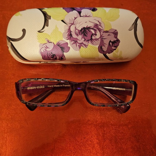 Alain Mikli A0779 eyeglasses like new, multicolor