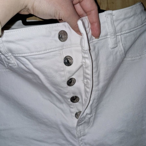American Eagle white flare jeans like new size L