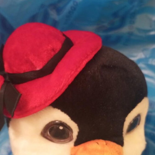 Children's Penguin Teddy Bear like new