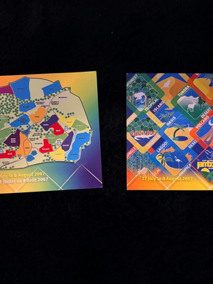 21st World Scout Jamboree Collectible Postcard Set like new